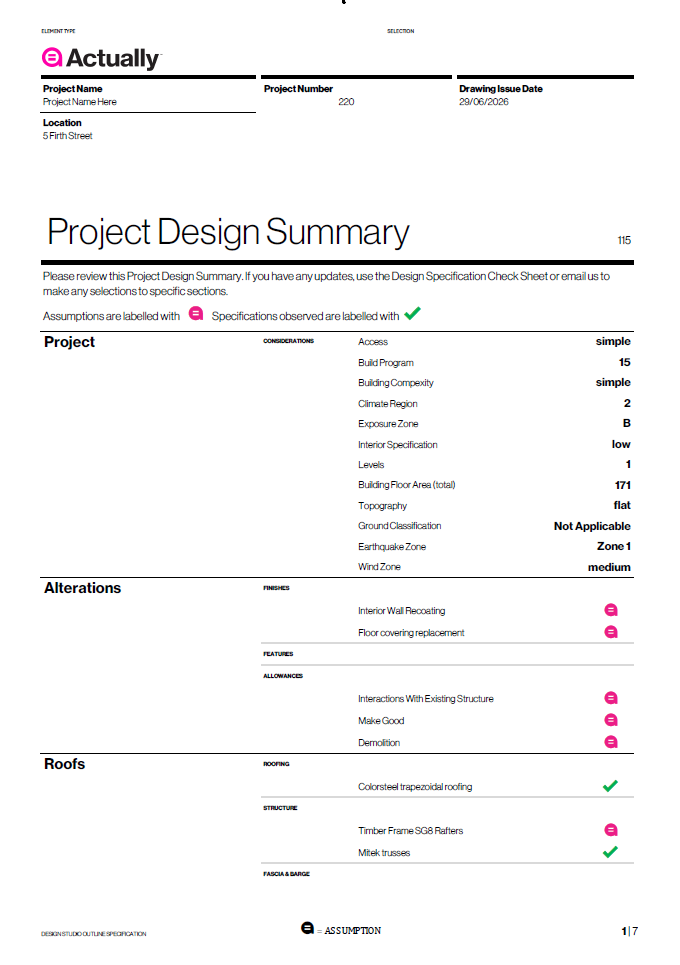 Project Design Summary